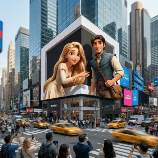 Times Square 3D Billboard