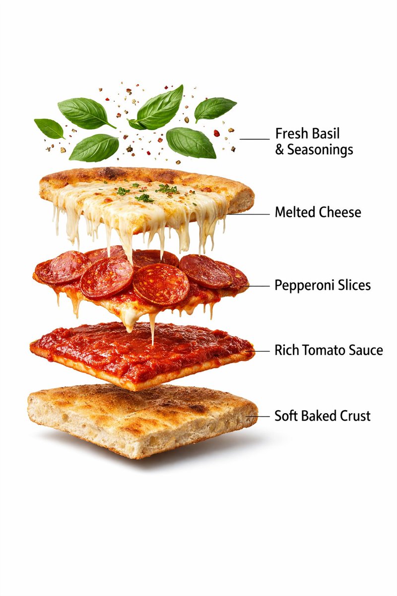 Pepperoni Pizza Slice