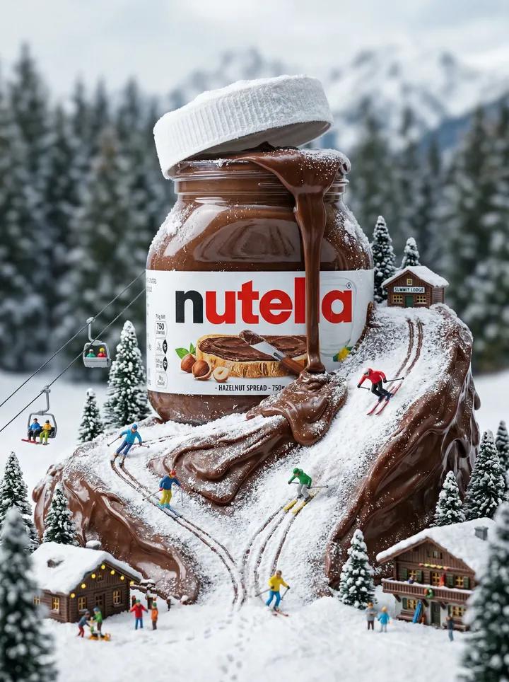 Nutella Winter Wonderland Ski Resort