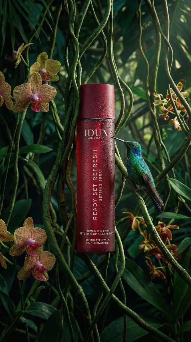 IDUN MINERALS Spray Bottle Hummingbird