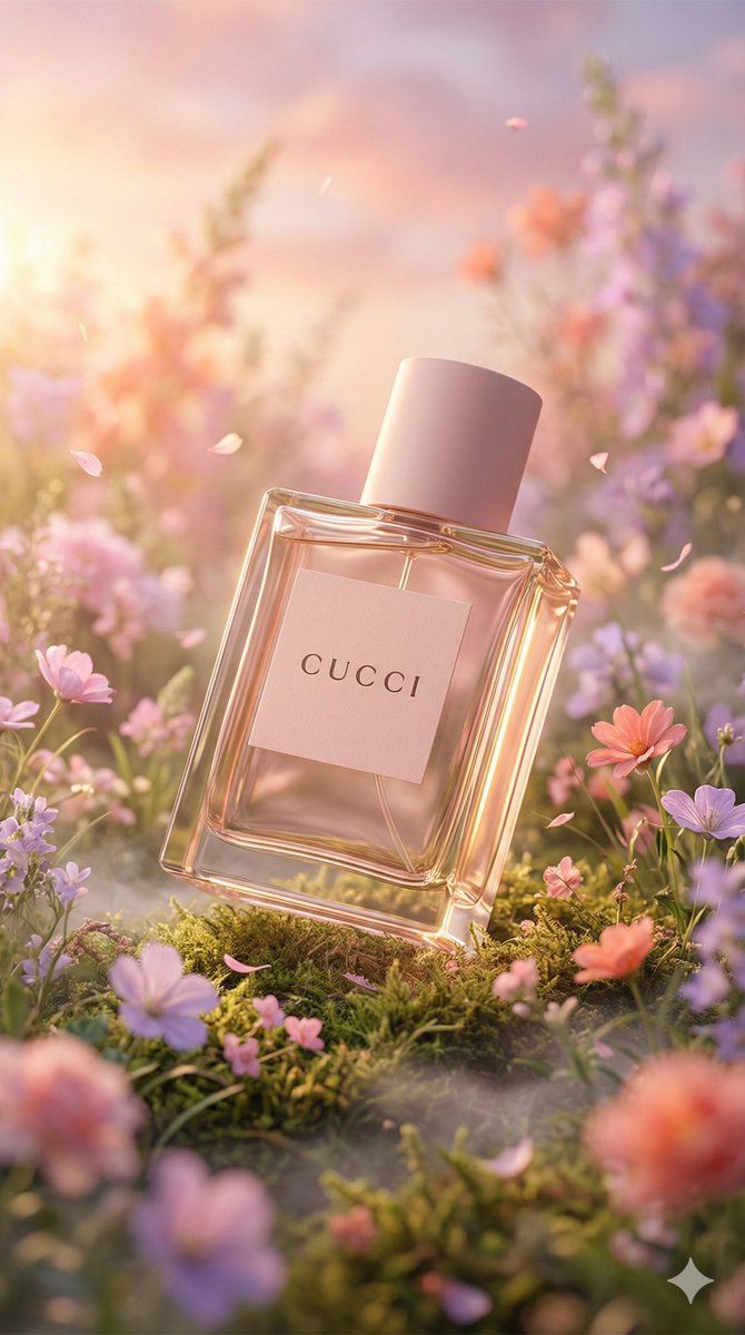Luxury CUCCI Perfume Bottle
