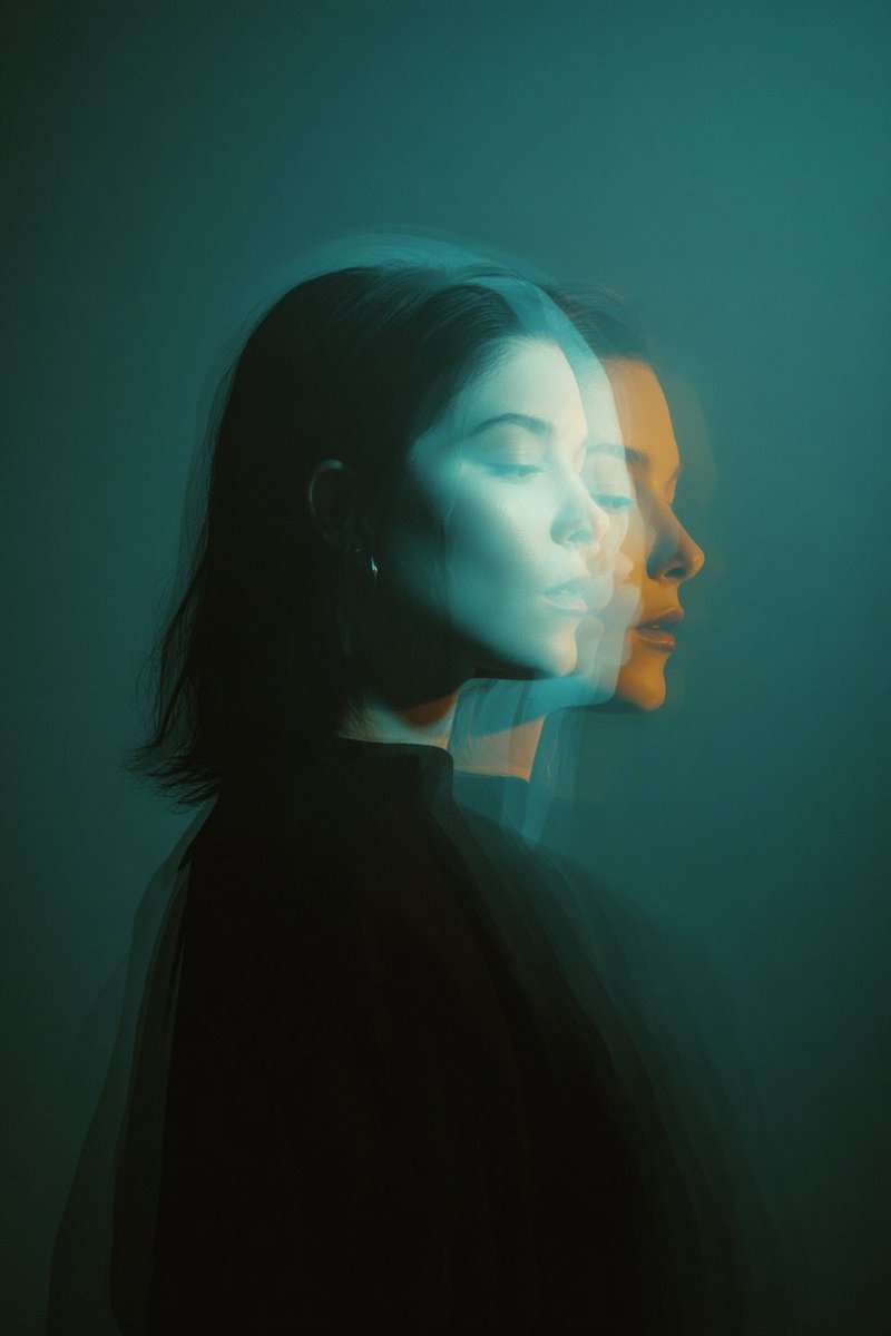 Cinematic Double Exposure Portrait