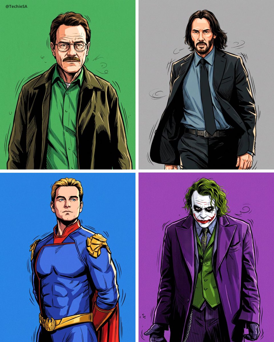 Digital Comic Style Illustration