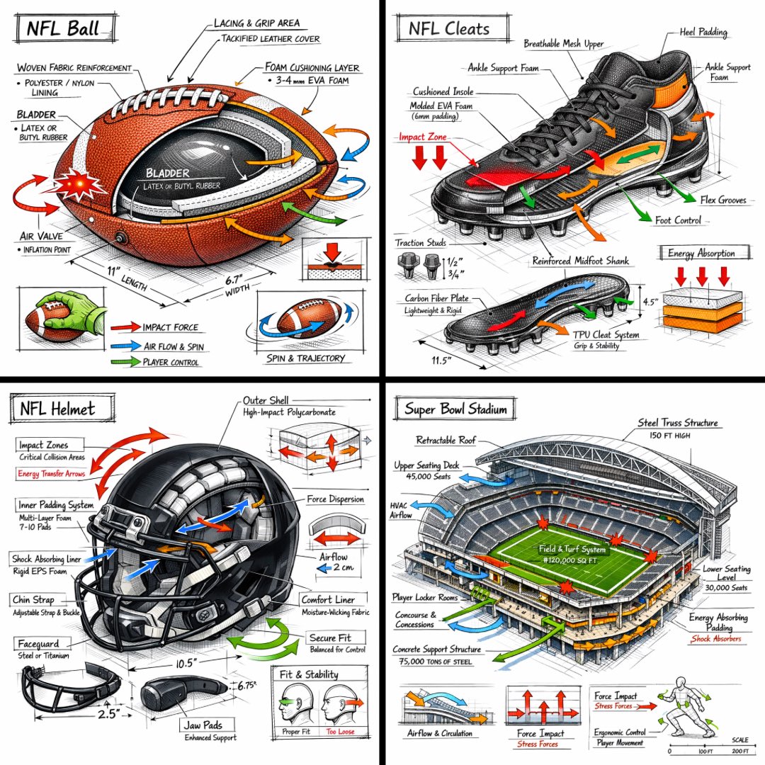 Isometric 3D Technical Infographic