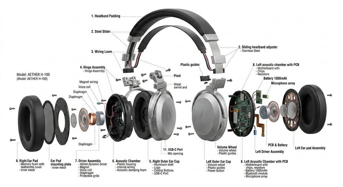 Exploded View Product Design