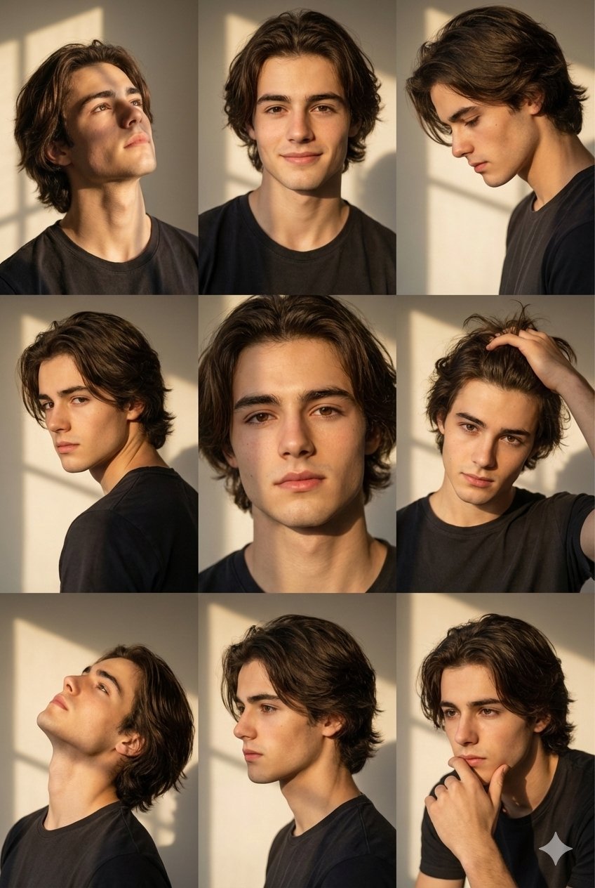 Golden Hour Portrait Collage
