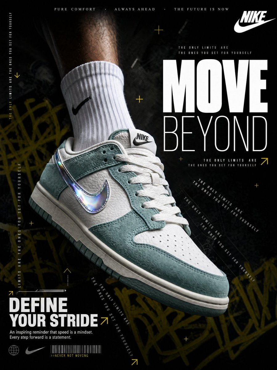 Nike Teal Low-Top Sneaker