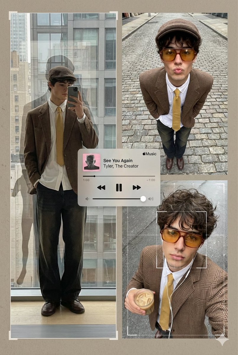 Urban Streetwear Editorial Collage