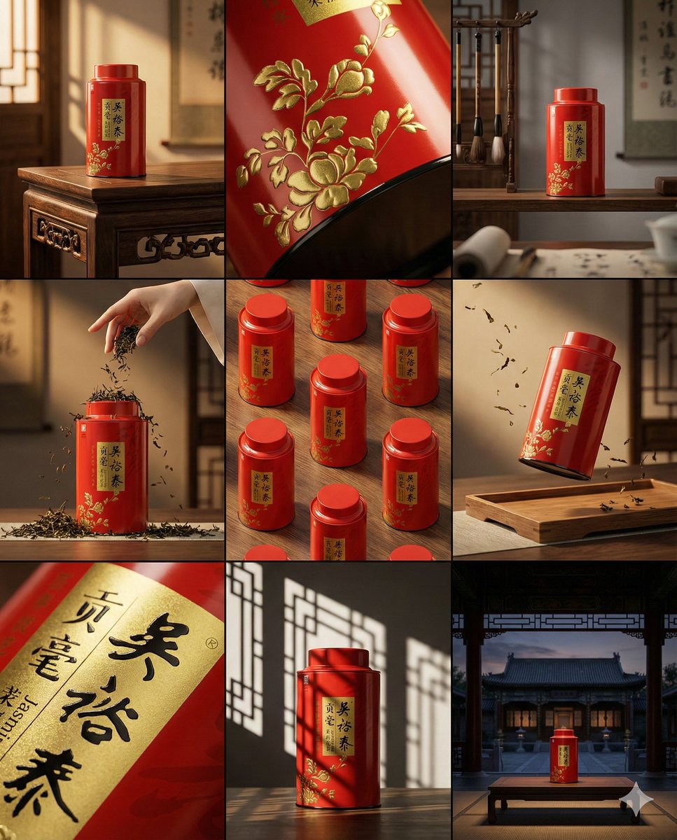Storyboard Grid Mockup