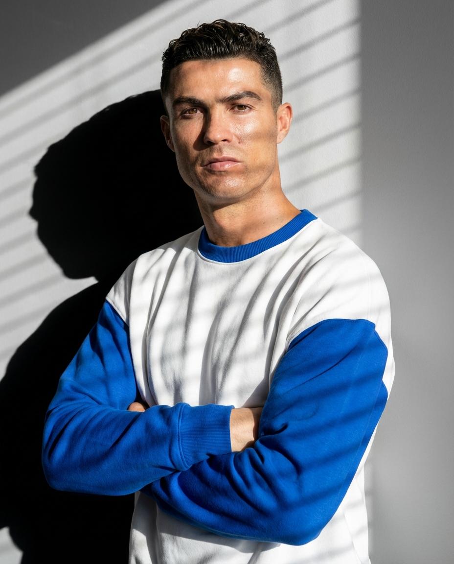 Confident Duo Studio Portrait