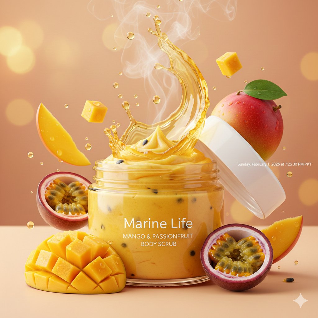 Mango & Passionfruit Body Scrub