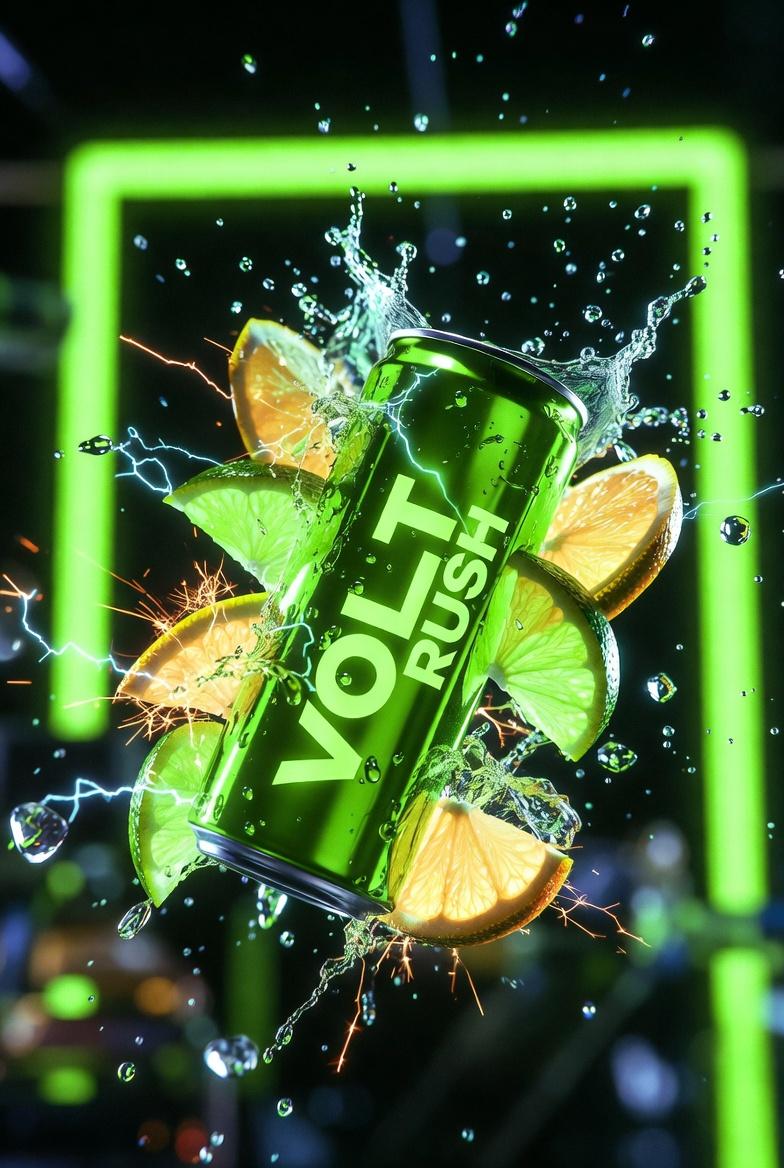 Volt Rush Energy Drink Burst
