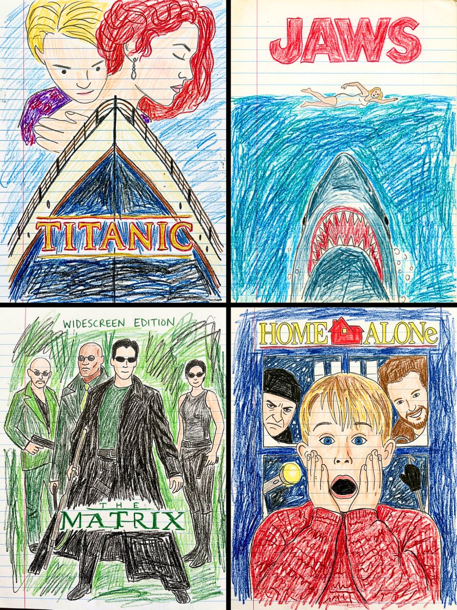 Child's Drawing Movie Poster