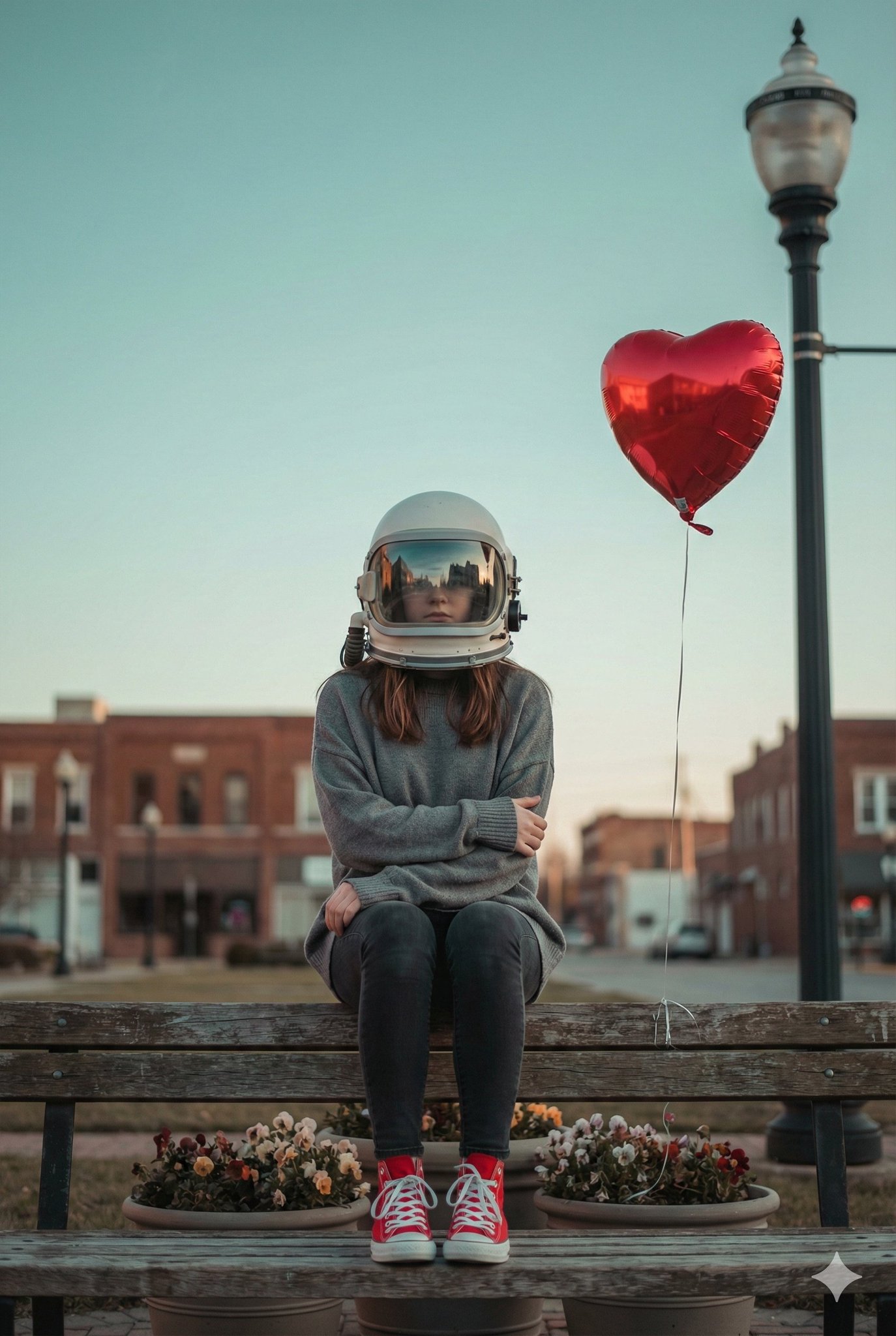 Girl with Red Balloon