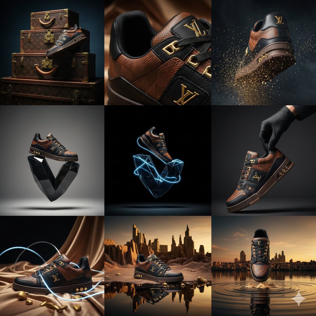 Louis Vuitton Sneaker Elegance