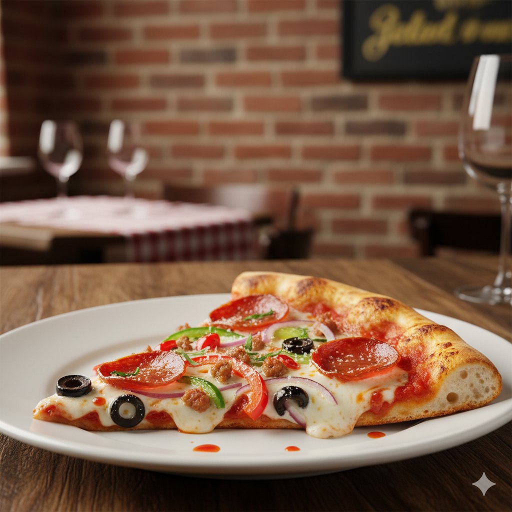 Artisan Pizza Slice Perfection