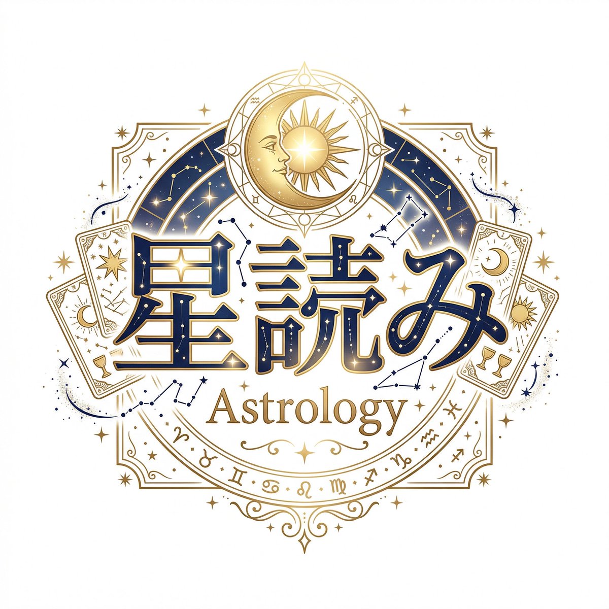 Celestial Zodiac VTuber Logo