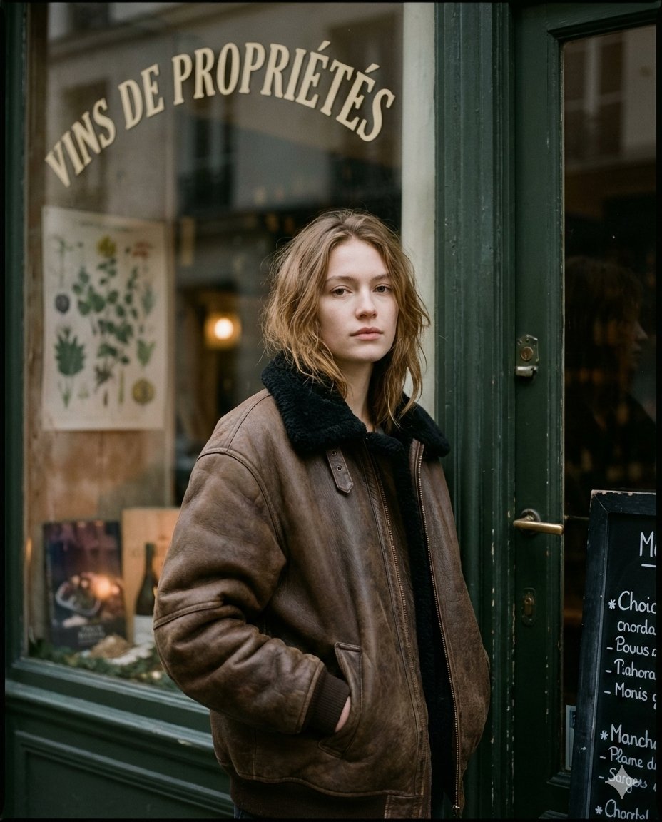 Paris Street Editorial Portrait