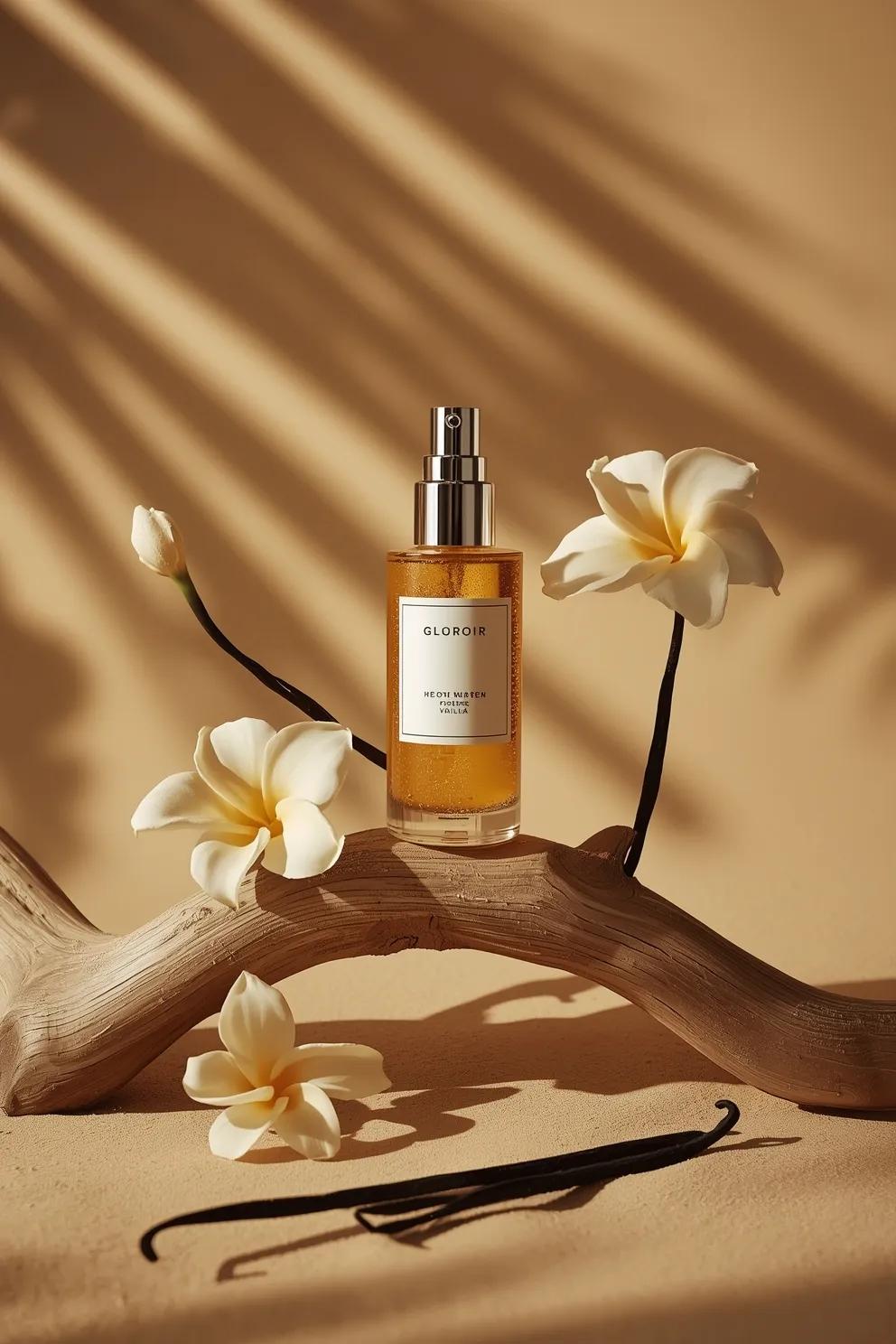 Amber Serum Bottle Photography