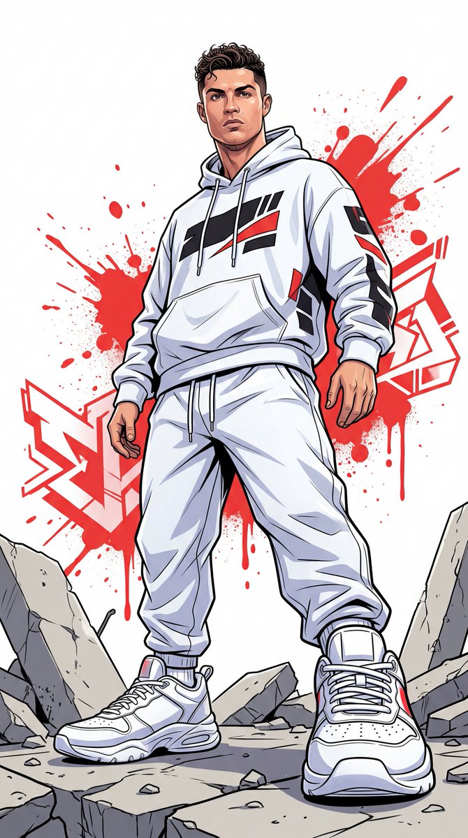 Urban Man Dynamic Illustration