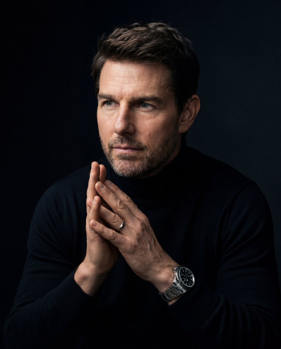 Man in Turtleneck Portrait