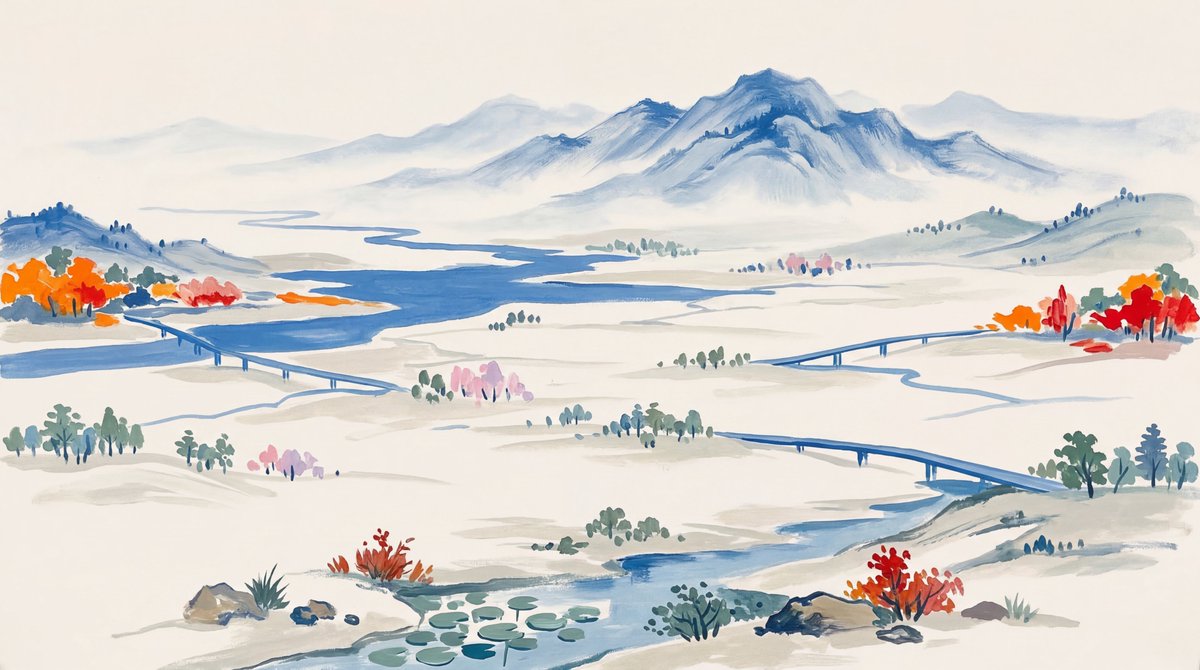 Mountain Landscape Painting