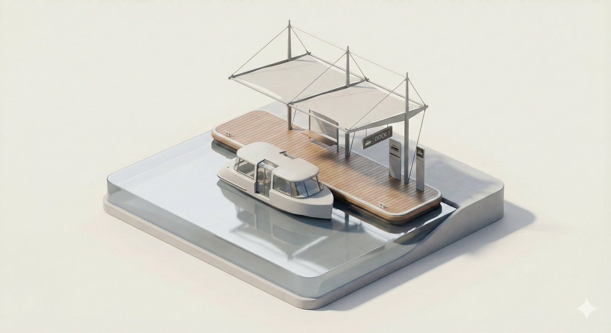 Isometric Train Stop Diorama