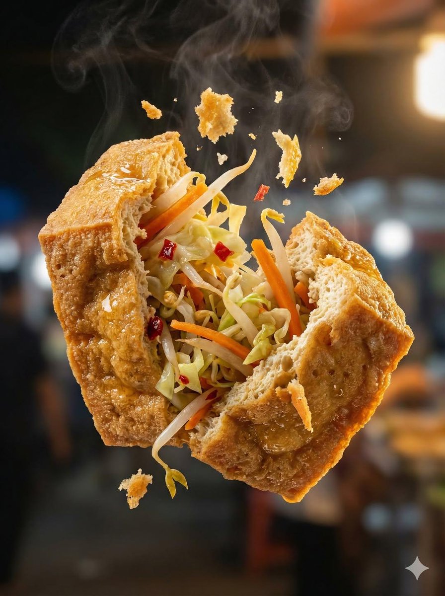 Crispy Martabak Telur Tearing