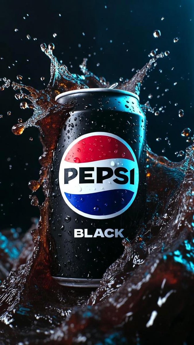 Pepsi Black Can Explosion