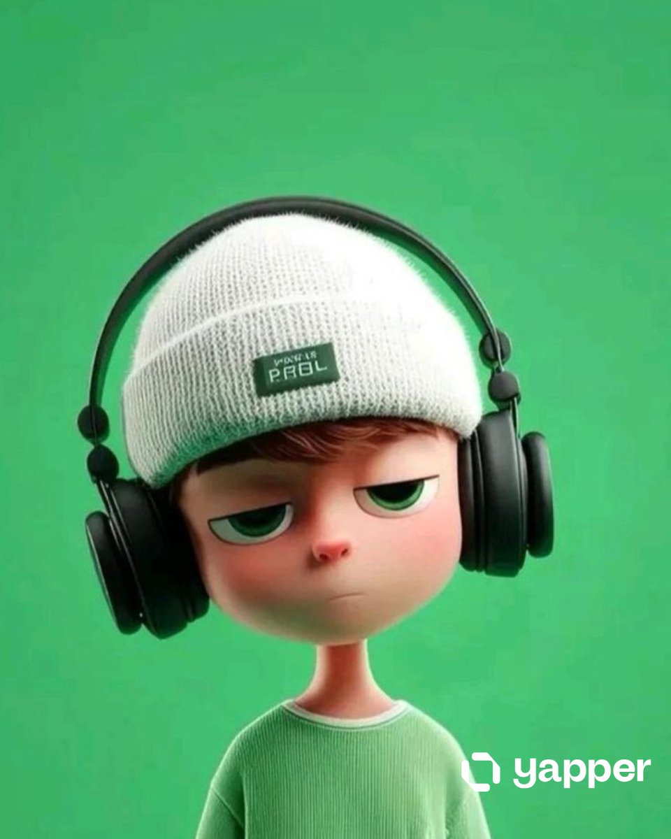 Sleepy Boy with Headphones