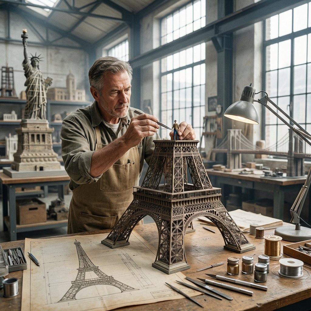 Eiffel Tower Model Maker