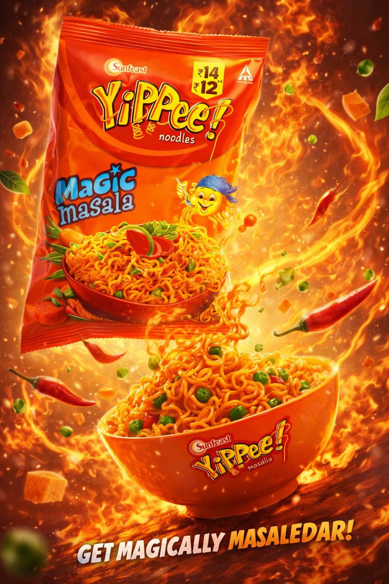 Instant Noodles Commercial Advertisement