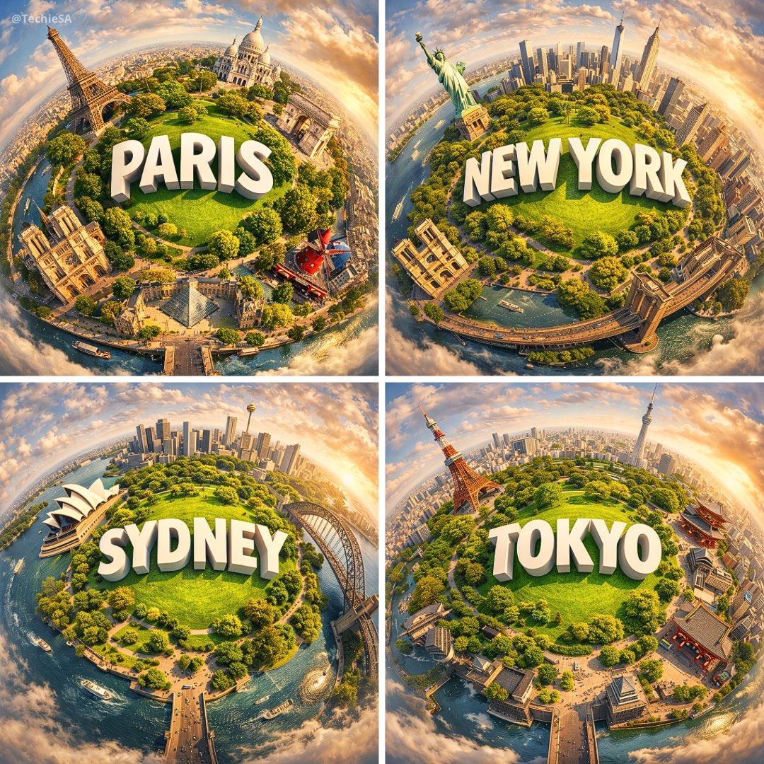 Miniature Planet [CITY] Panorama