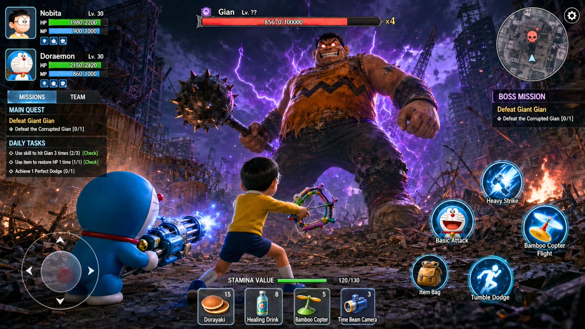 Doraemon RPG Urban Battle