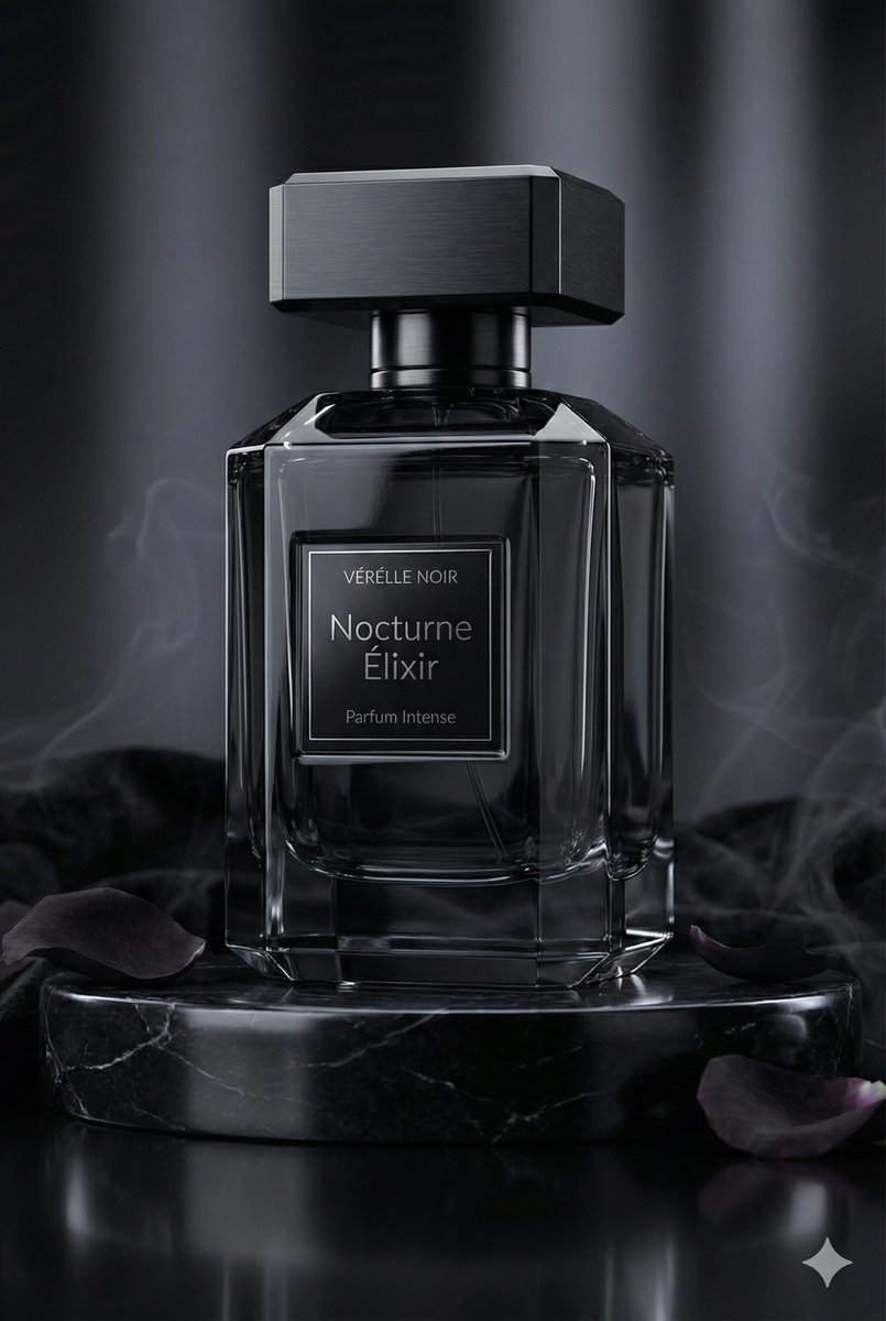 VÉRÉLLE NOIR Perfume Bottle