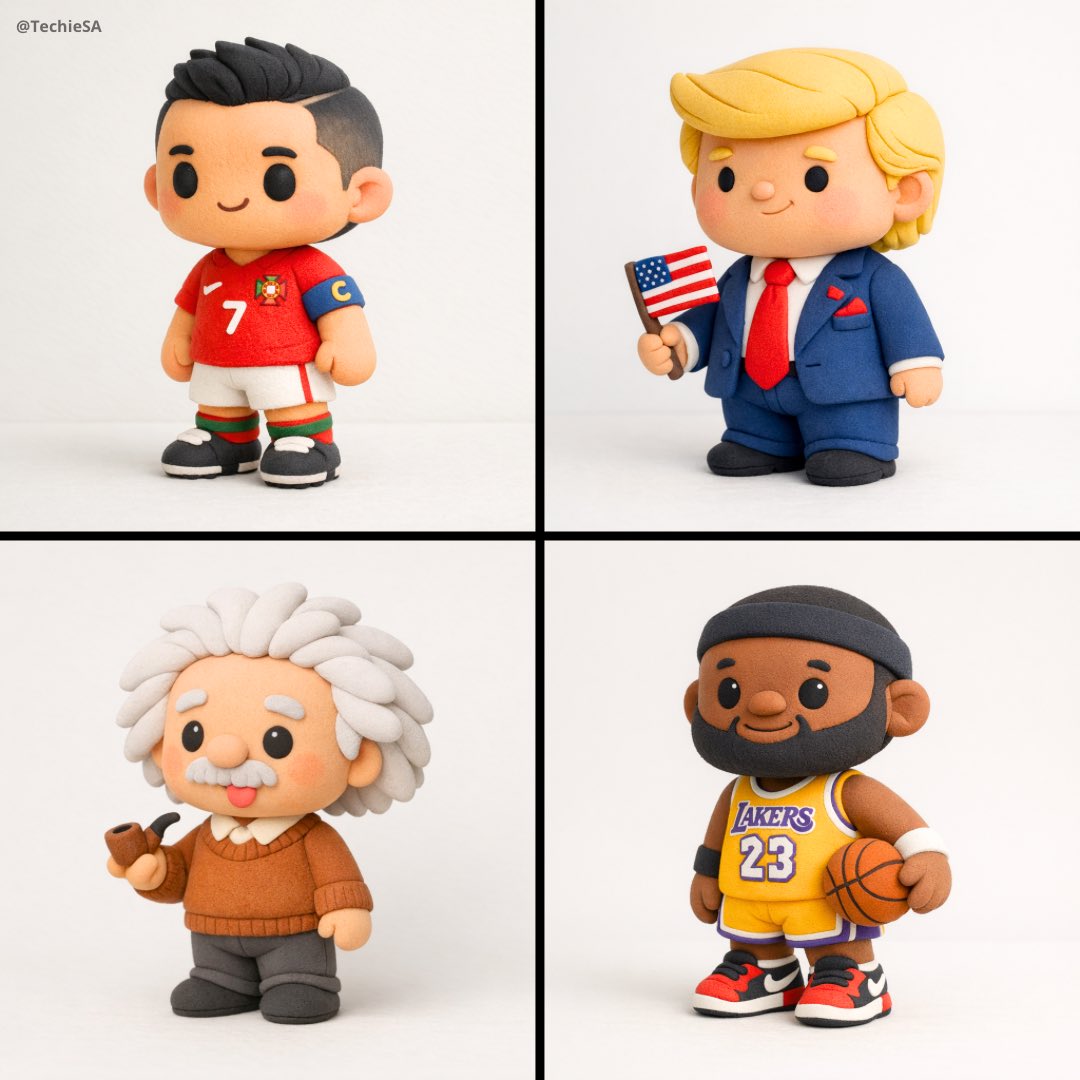 Polymer Clay Character Model