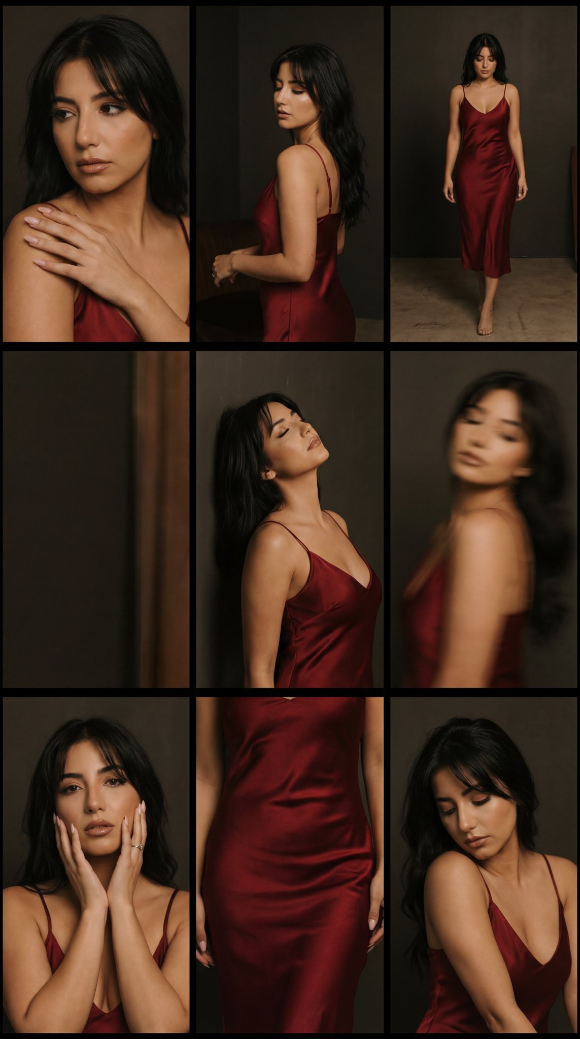 Red Dress Intimate Editorial