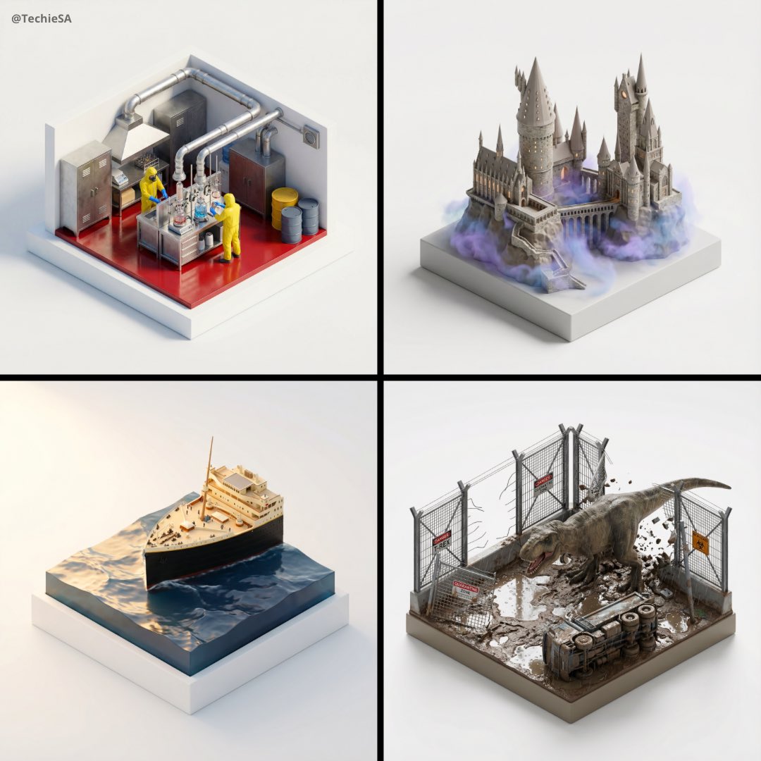 Movie Scene Diorama