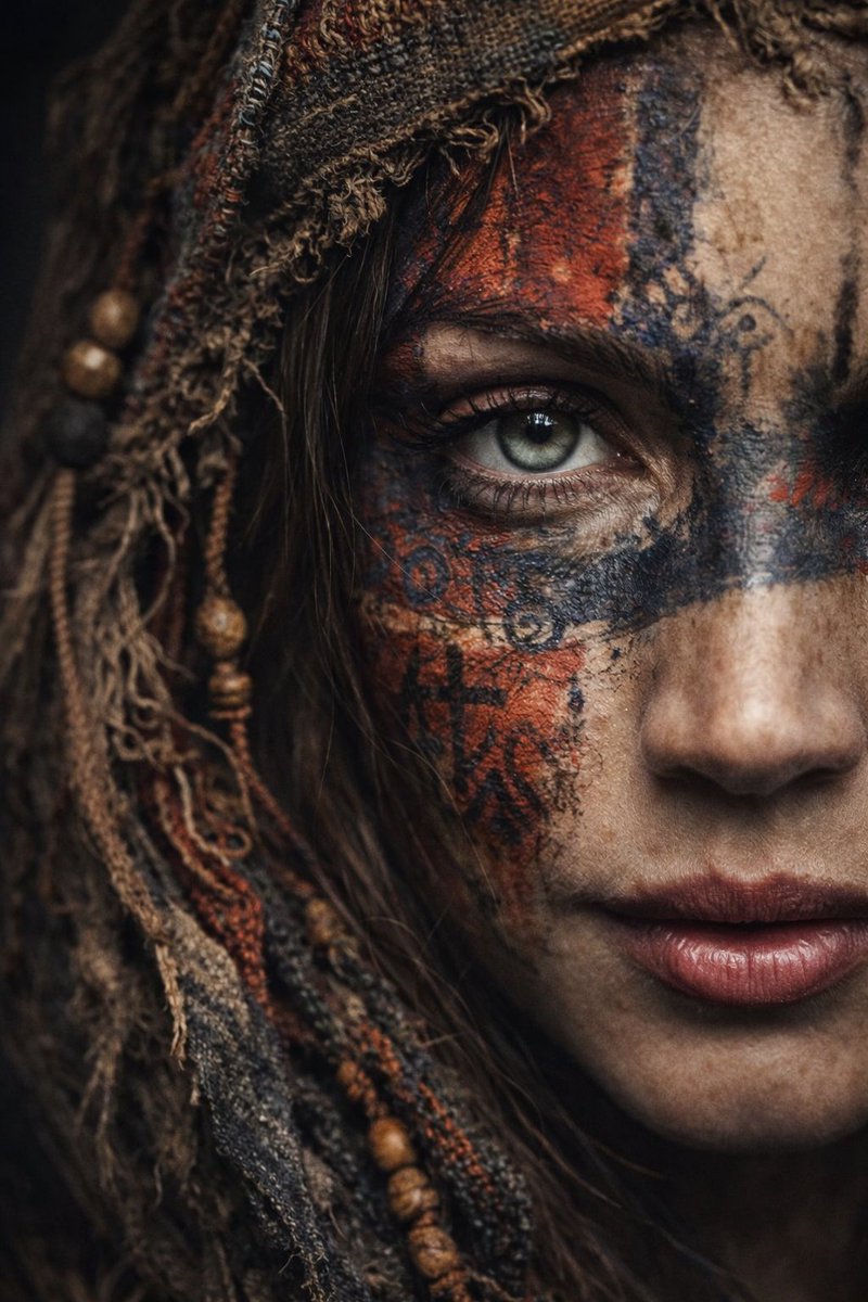 Tribal Woman Portrait