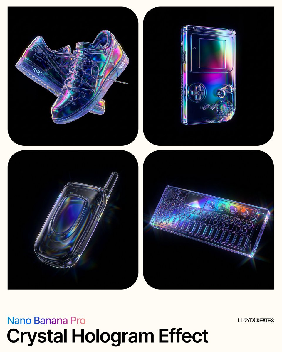 Product Levitation with Iridescence