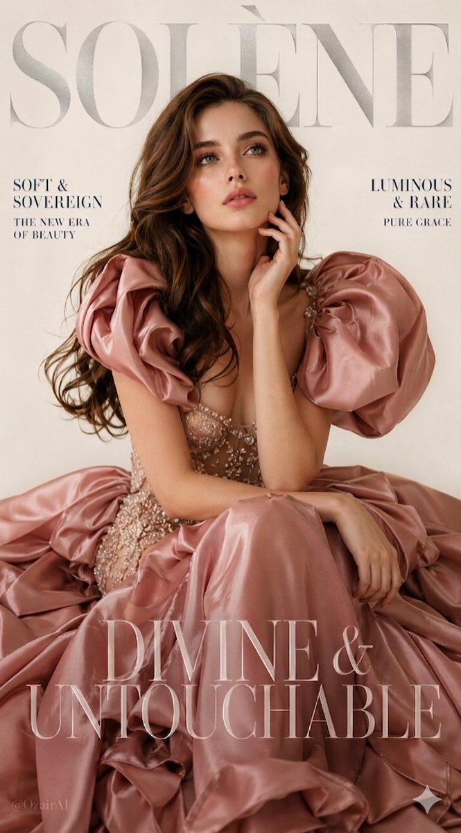 Luxury Fashion Magazine Cover