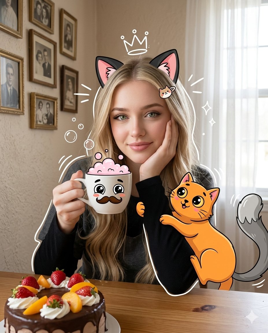 Cozy Whimsical Portrait