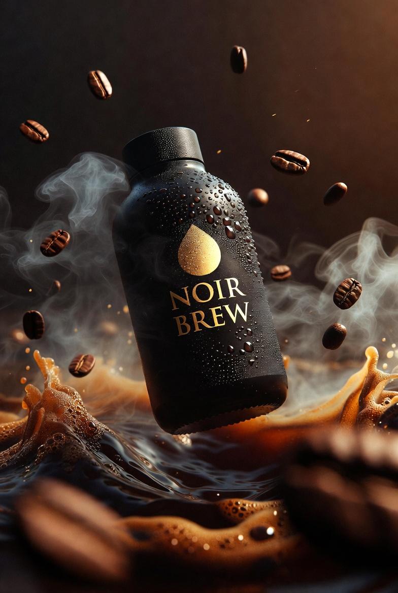 Noir Brew Coffee Bottle