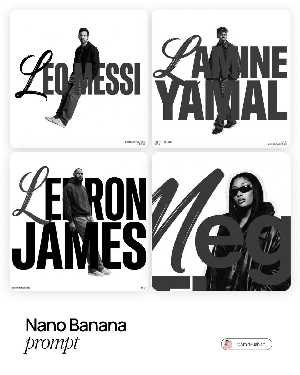 Avant-Garde Streetwear Poster