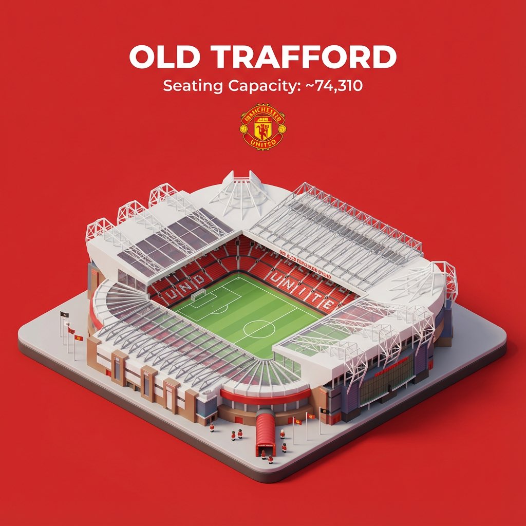Isometric Cartoon Stadium Scene