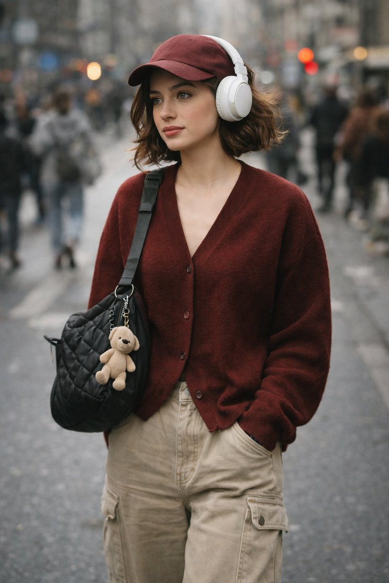 Stylish Woman Street Photography
