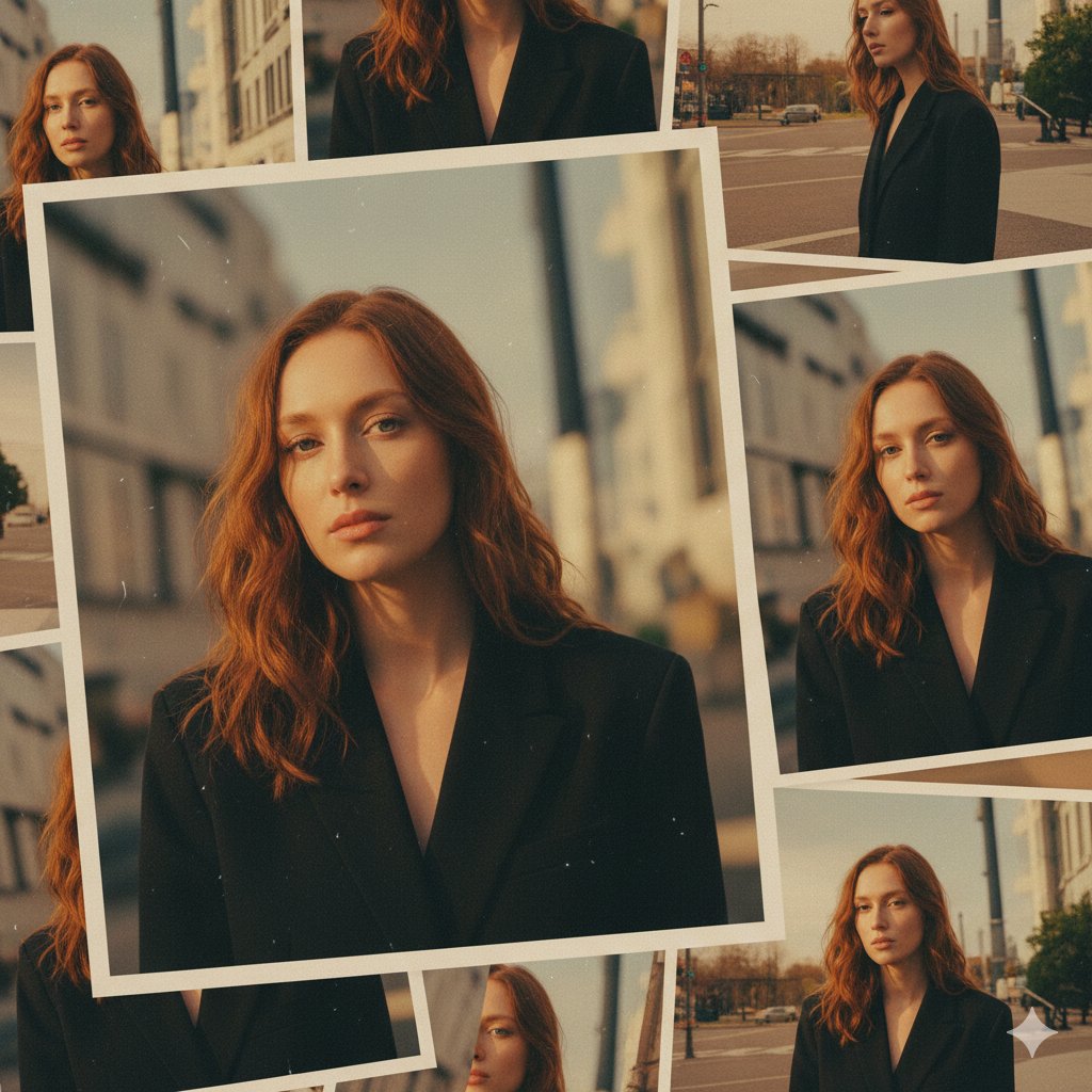 AI Photo Collage Vintage Film