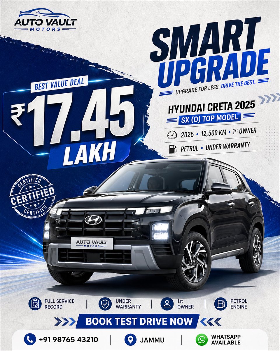 Hyundai Creta 2025 SX (O)