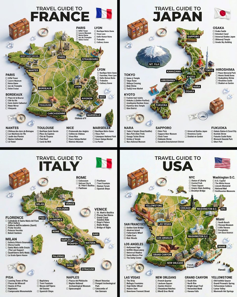 Hyper-Realistic 3D Travel Guide