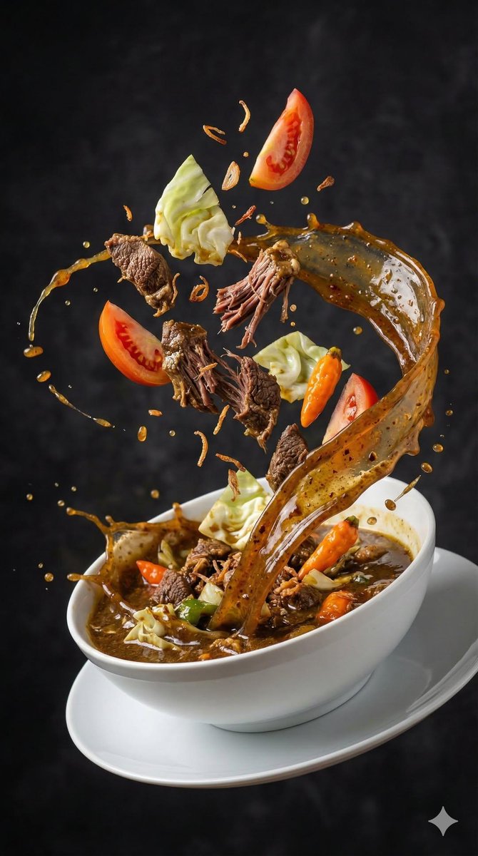 Exploding Asian Beef Noodle Soup